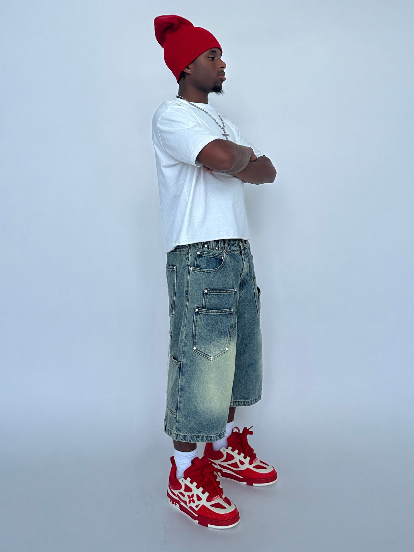 "COBALT" Jorts