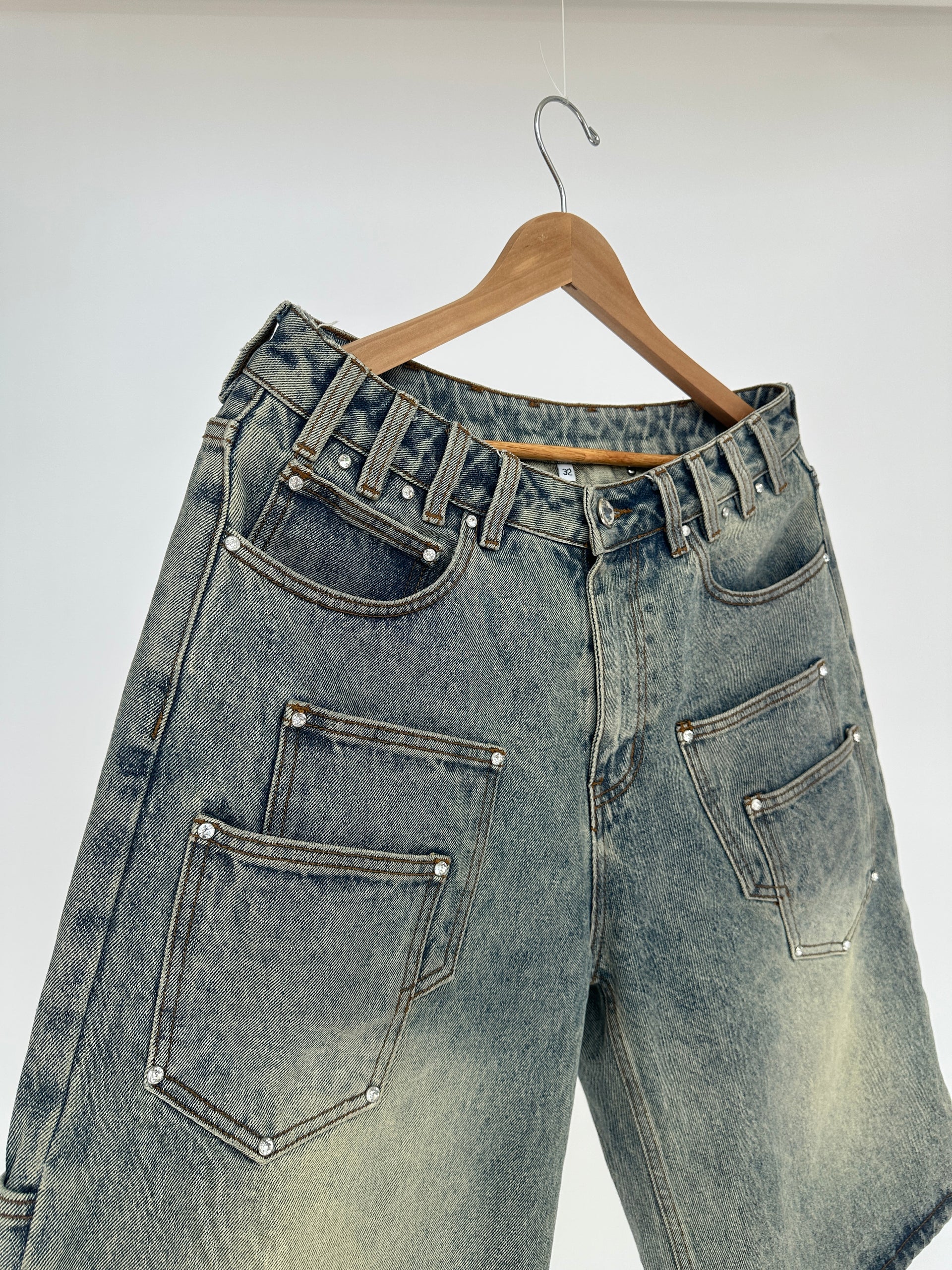 "COBALT" Jorts