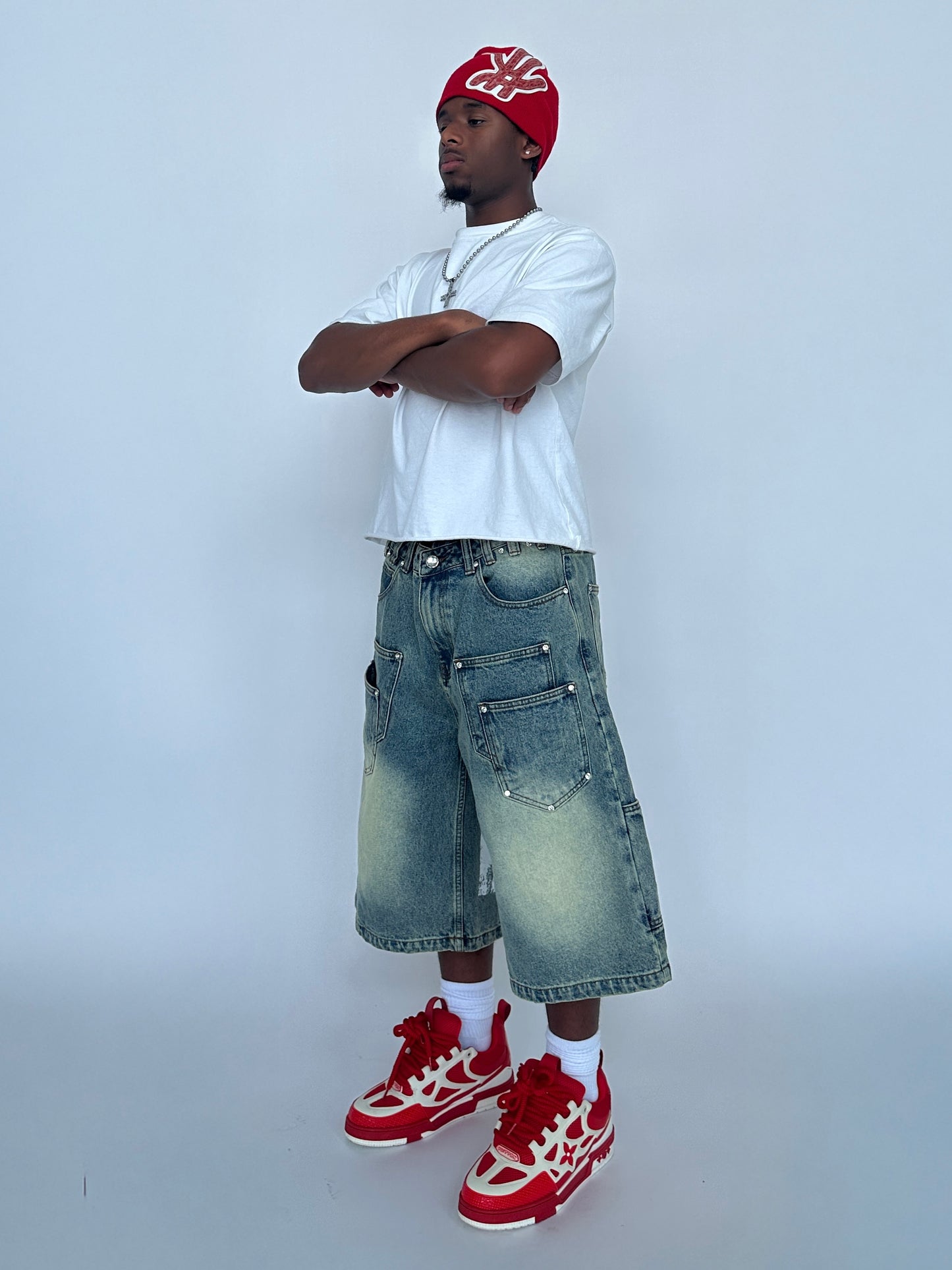 "COBALT" Jorts